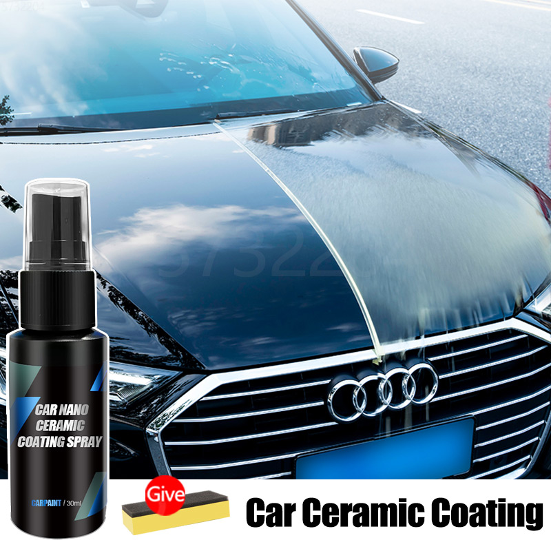 Oleophobic Coating Spray - น้ำยาเคลือบเซรามิกสำหรับรถยนต์ สเปรย์แว็กซ์คริสตัล นาโน โพลิเมอร์ ป้องกันน้ำ ป้องกันฝน