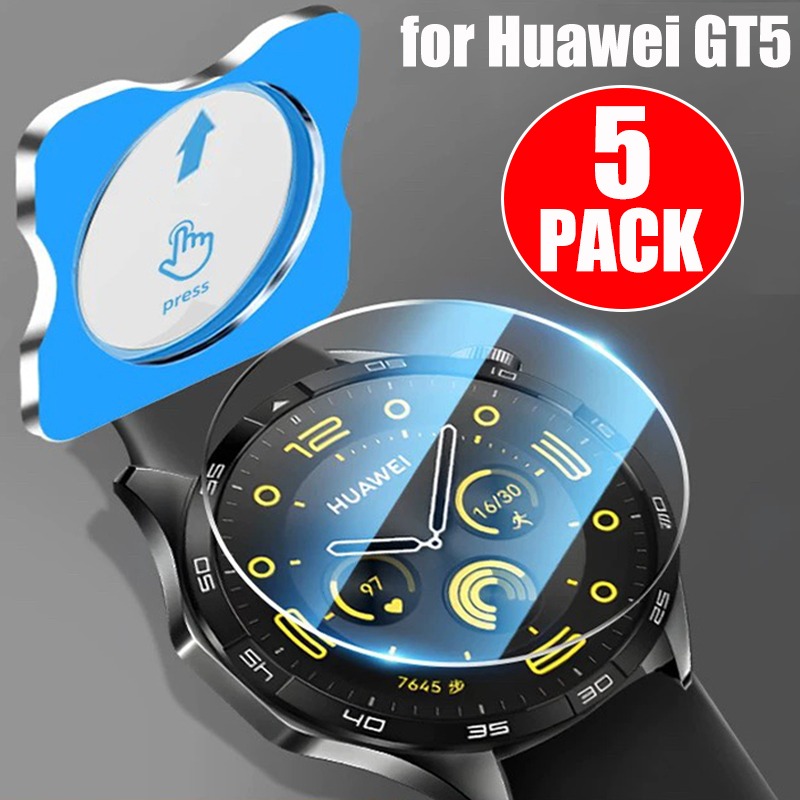 Screen Alignment Tool - 5-1PACK กระจกนิรภัยสําหรับ Huawei Watch GT 5