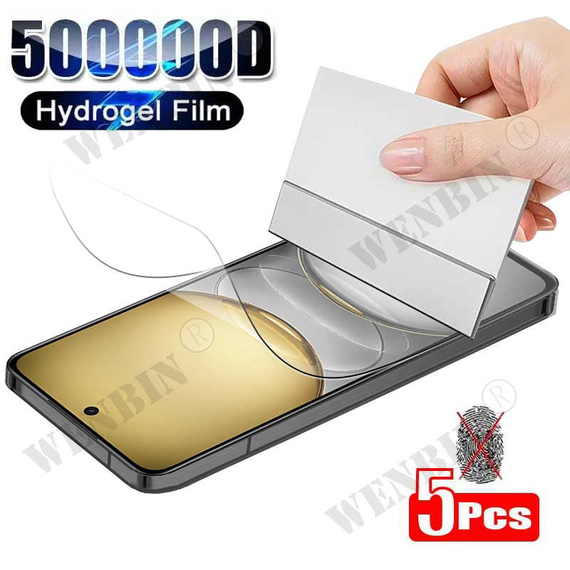 Realme C67 - 5 ชิ้นฟิล์ม Hydrogel สําหรับ Realme C75