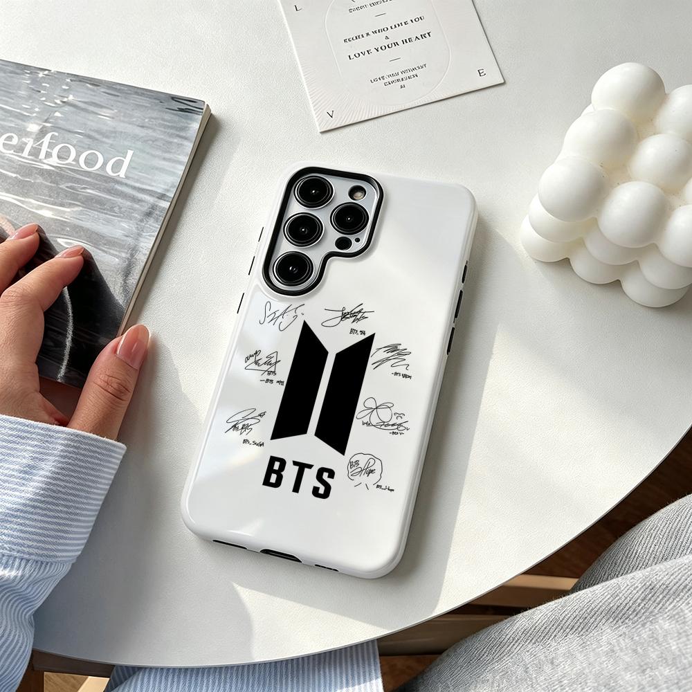 Samsung Galaxy S24 - เคสโทรศัพท์กันกระสุนสุดเท่ BTS BOYS สำหรับ Samsung Galaxy