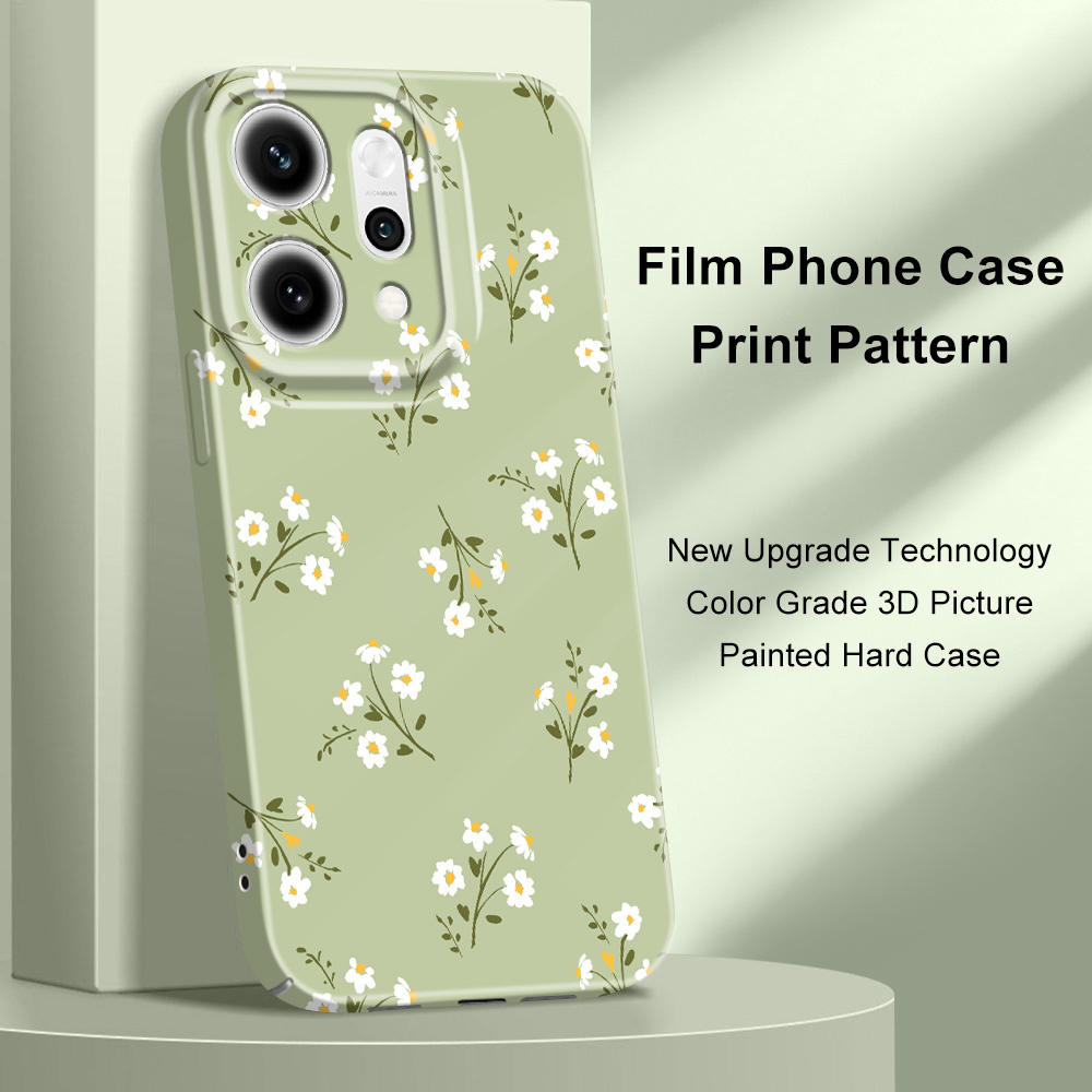 Oppo Reno 12 - เคสโทรศัพท์ลายดอกไม้สวยงามสำหรับ OPPO Reno 14 14F 13