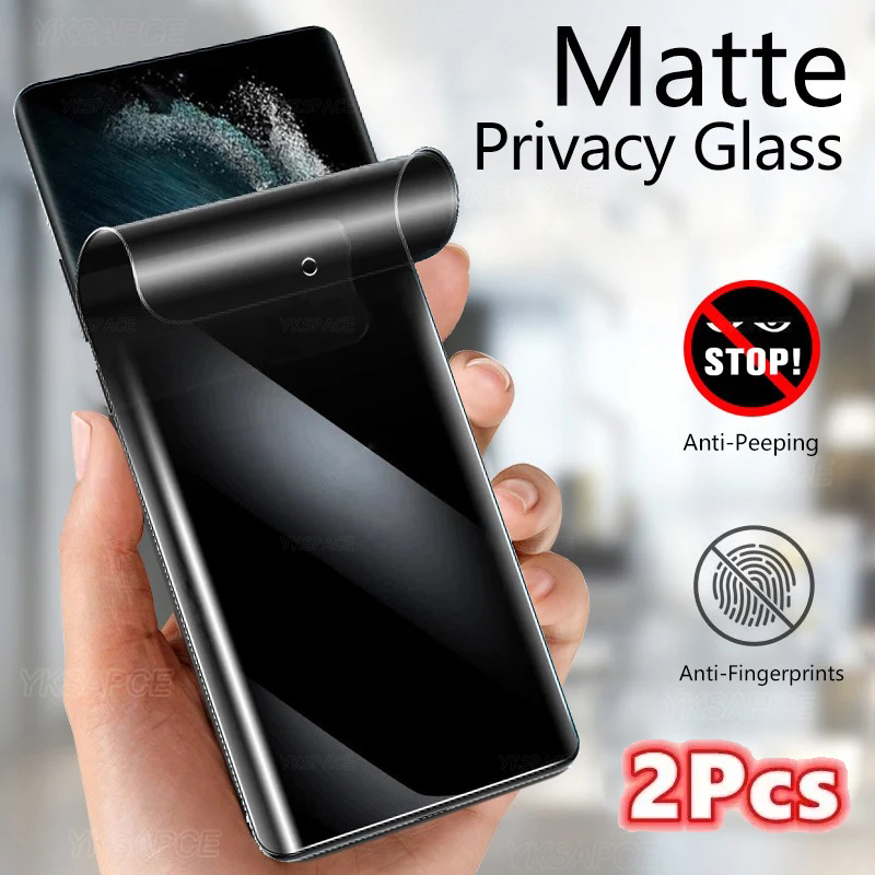 Oppo Reno 12 - 2Pcs Matte + ความเป็นส่วนตัว Soft Hydrogel