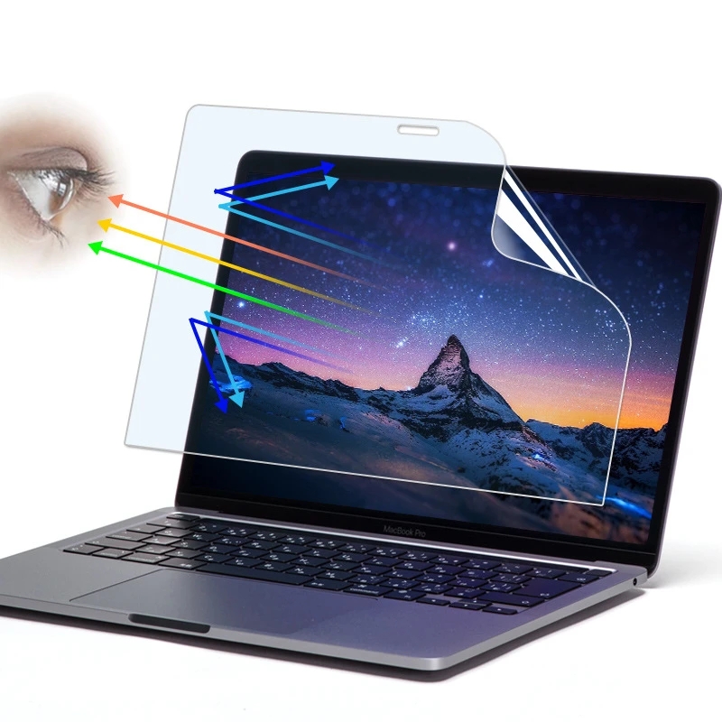 Anti Blue Light Film - ฟิล์มป้องกันแสงสีฟ้าสำหรับ MacBook Air 13 M2 A2681ฟิล์มป้องกันแบบนิ่มสำหรับ2022