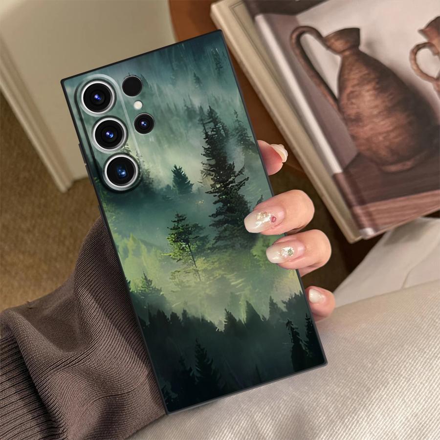 Samsung Galaxy S25 - เคส Forest Mist สำหรับ Samsung Galaxy