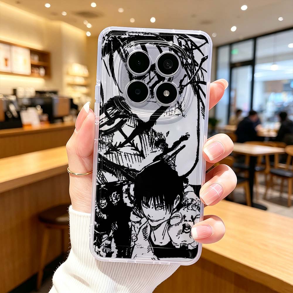 Xiaomi Poco X6 - เคสโทรศัพท์ใสกันกระแทก Jujutsu Kaisen Cool สำหรับ Xiaomi