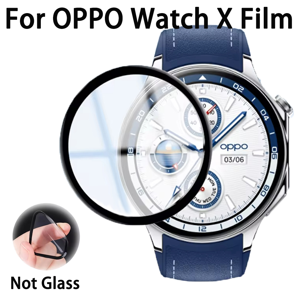 Smartwatch Screen Film - ตัวป้องกันหน้าจอสําหรับ OPPO Watch X ฟิล์มป้องกันรอยขีดข่วนฟิล์มครอบคลุมเต็มรูปแบบอุปกรณ์เสริม smartwatch