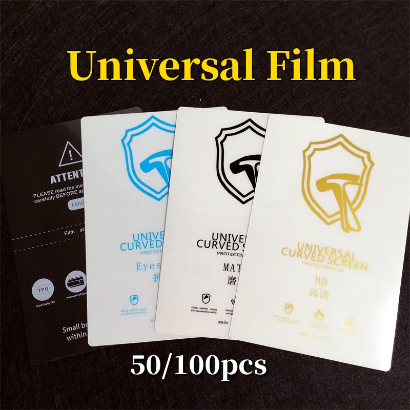 Flexible Tpu Film - 50pcs TPU Hydrogel ฟิล์มสําหรับเครื่องตัด Plotter HD/Matte/Blueray/ความเป็นส่วนตัว