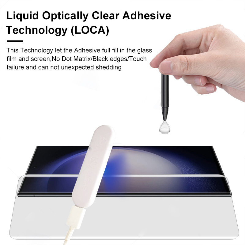 UV Full กาวกระจกนิรภัยสําหรับ  - Vivo X200 บทวิจารณ์และราคา