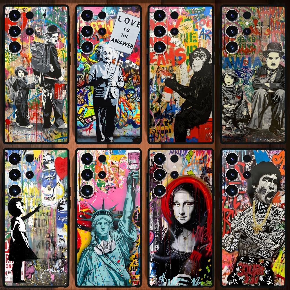 Banksy Graffiti Artเคสโทรศัพท์ - Samsung Galaxy S24 บทวิจารณ์และราคา