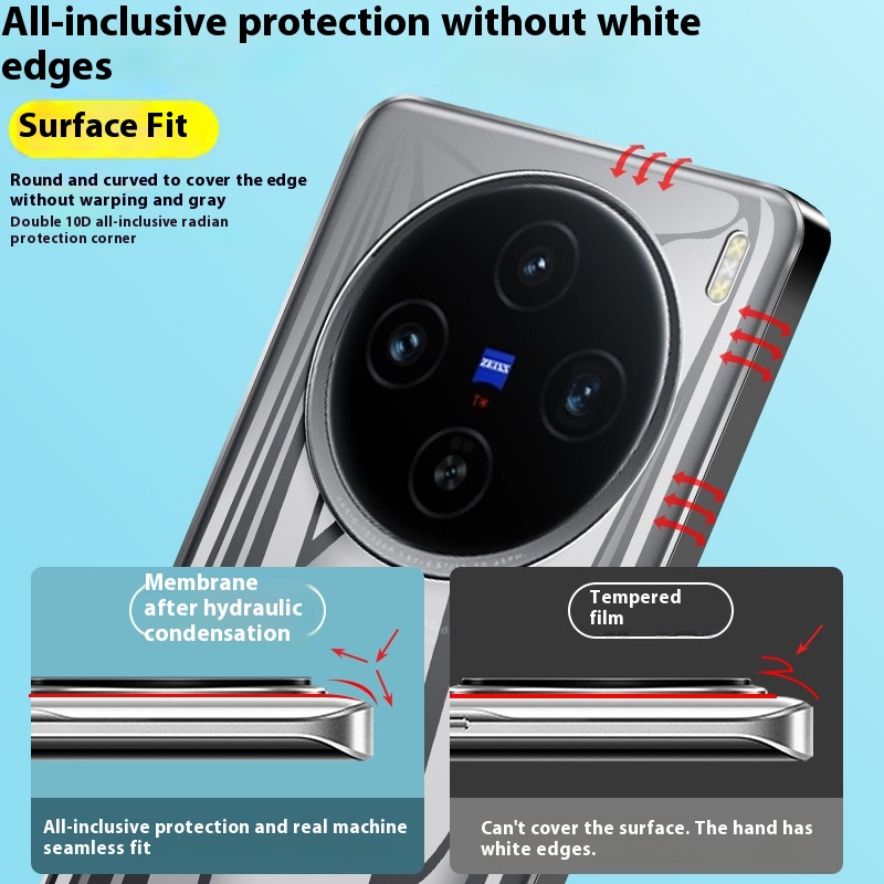 3 ชิ้นกลับฝาครอบ Matte Hydroge - Vivo X200 บทวิจารณ์และราคา