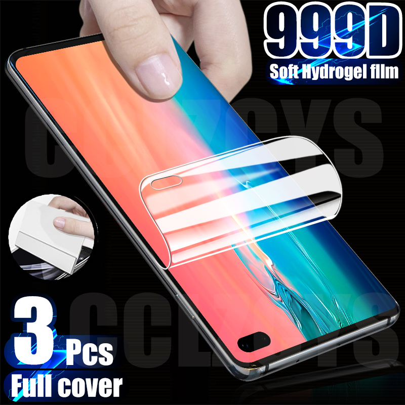 3PCS ไฮโดรเจลป้องกันหน้าจอสำหร - Flexible Tpu Film บทวิจารณ์และราคา