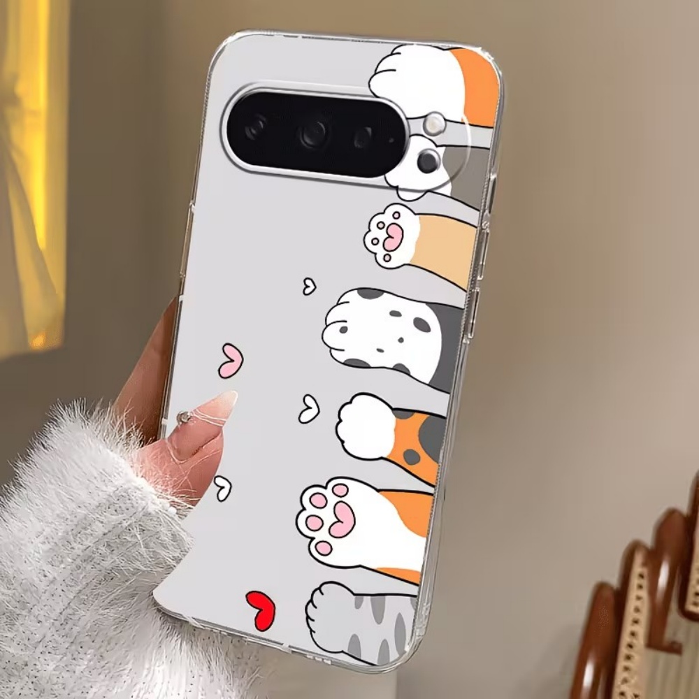 เคสโทรศัพท์ซิลิโคนใสลายอุ้งเท้ - Google Pixel 8A บทวิจารณ์และราคา