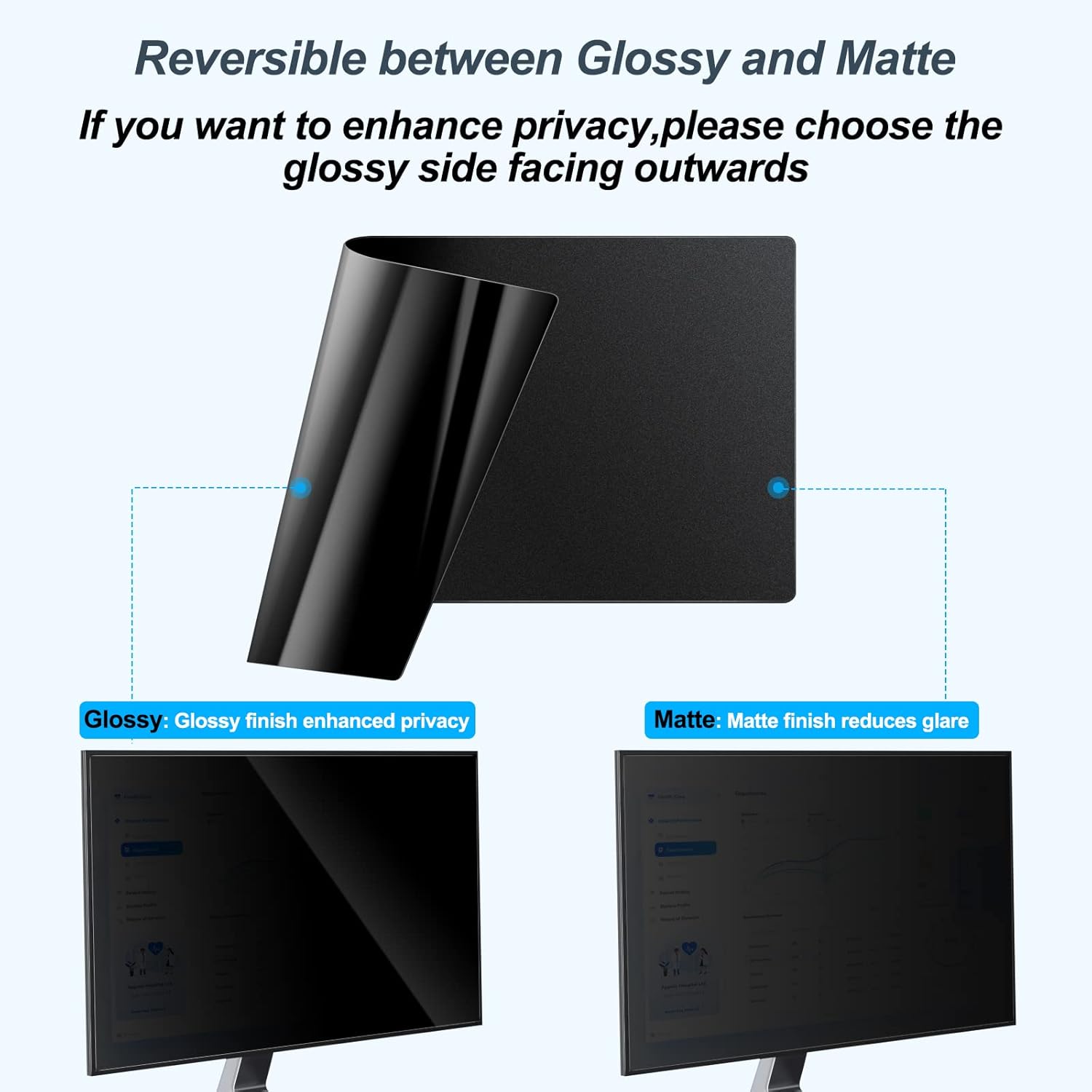 2 แพ็ค 24 นิ้วคอมพิวเตอร์หน้าจ - Privacy Filter 2Pack บทวิจารณ์และราคา