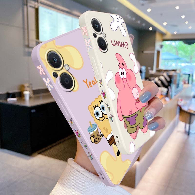 เคสโทรศัพท์ลายฟองน้ำบ๊อบ สแควร - Oppo Reno 12 บทวิจารณ์และราคา