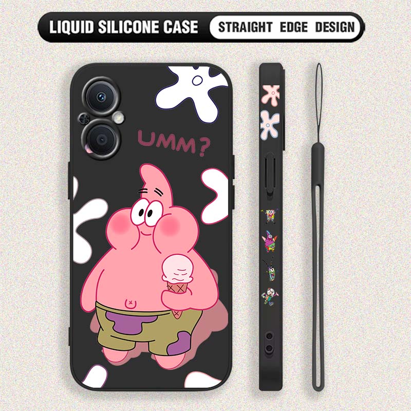 เคสโทรศัพท์ลายฟองน้ำบ๊อบ สแควร - Oppo Reno 12 บทวิจารณ์และราคา