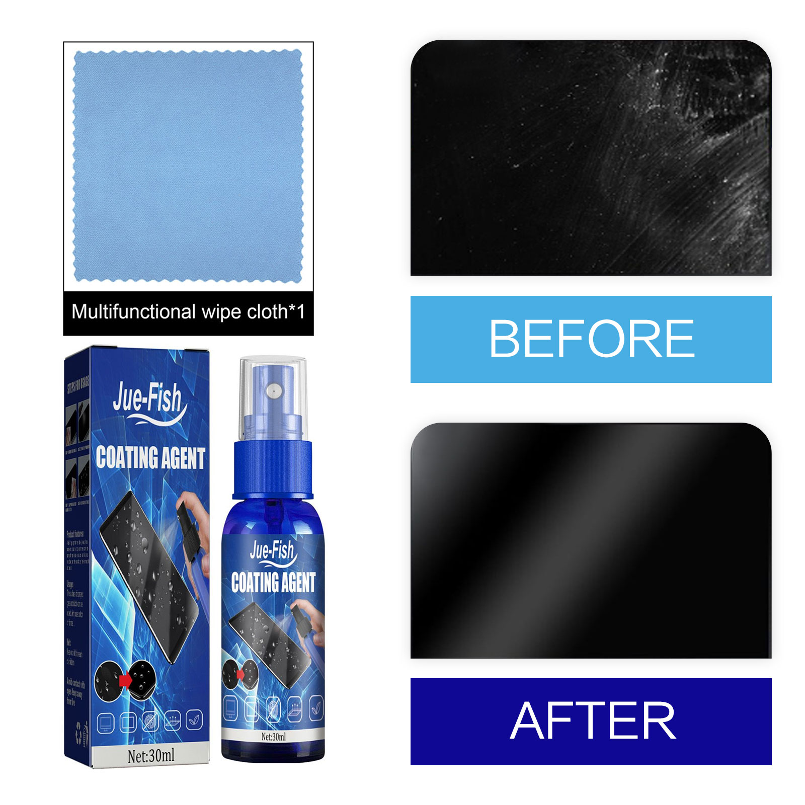 สเปรย์ป้องกันหน้าจอของเหลว เคล - Oleophobic Coating Spray บทวิจารณ์และราคา