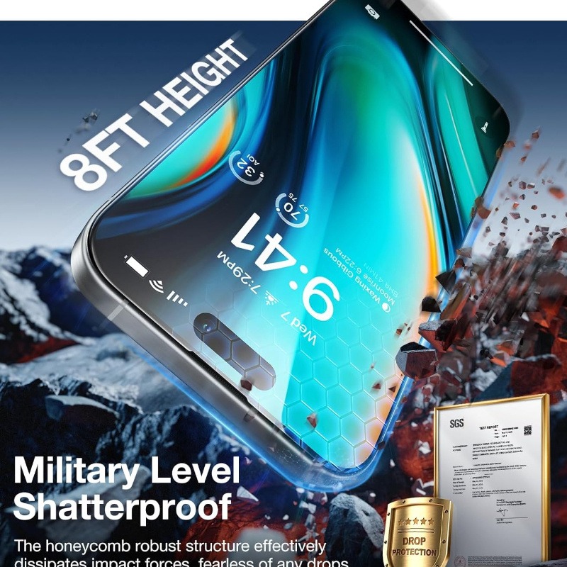 ฟิล์มกระจกนิรภัยกันคนแอบมอง2แพ - Privacy Filter 2Pack บทวิจารณ์และราคา