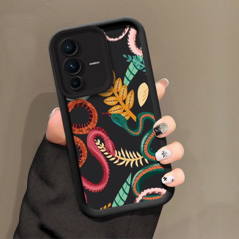 เคสโทรศัพท์ลายหนังงูสุดหรู สำห - Vivo V40 บทวิจารณ์และราคา