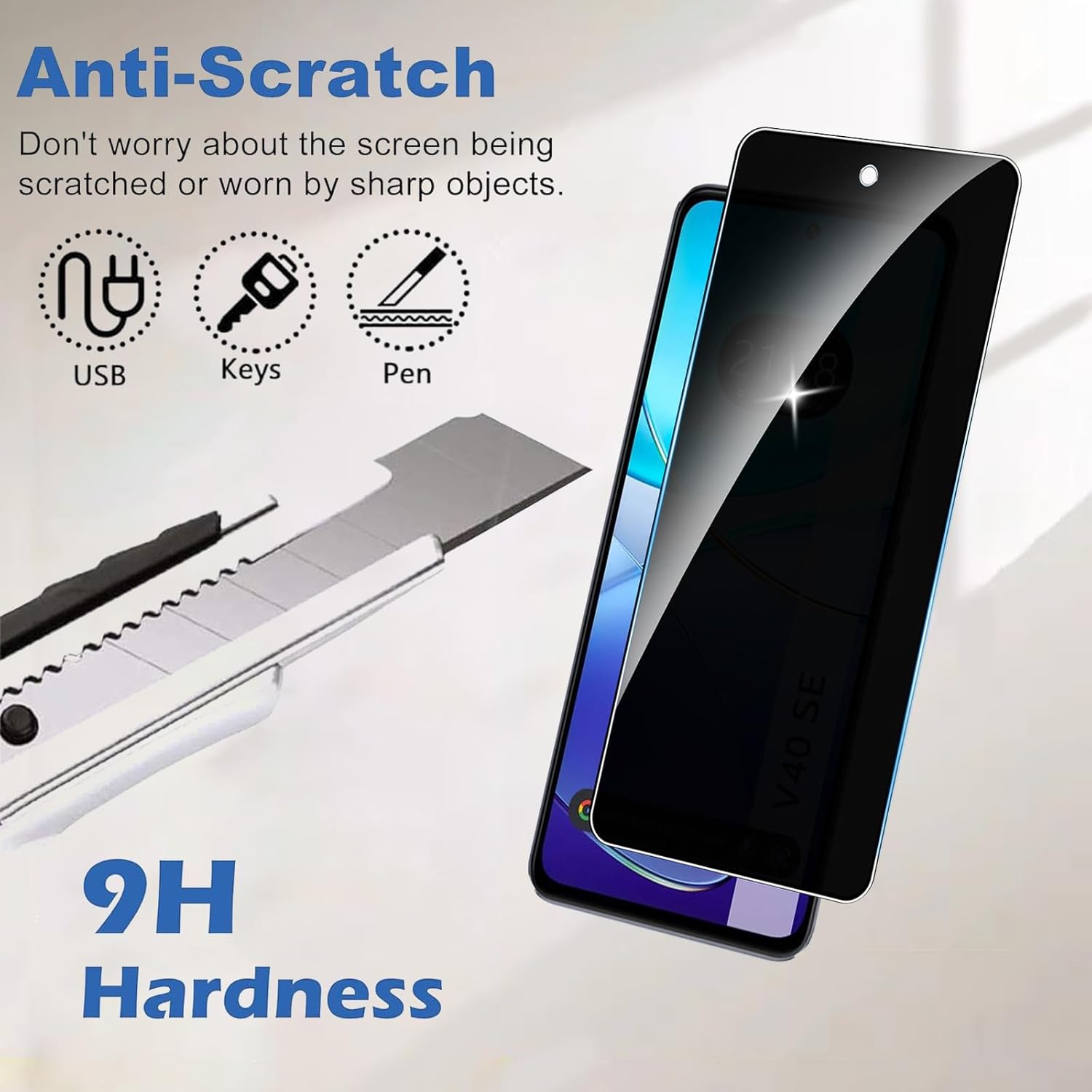 สําหรับ VIVO V40 SE Anti Spy ก - Vivo V40 บทวิจารณ์และราคา