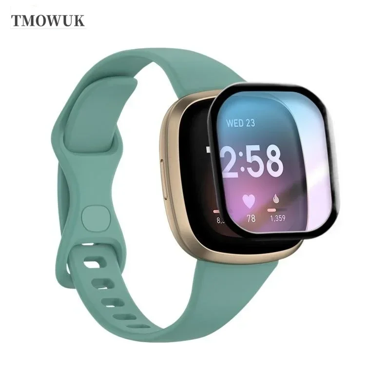 สำหรับฟิตบิท เซนส์ 2 เวอร์ซา 3 - Flexible Tpu Film บทวิจารณ์และราคา