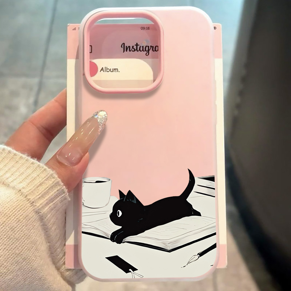 เคสโทรศัพท์ลายแมวน่ารักอ่านหนั - Xiaomi Redmi Note 14 บทวิจารณ์และราคา
