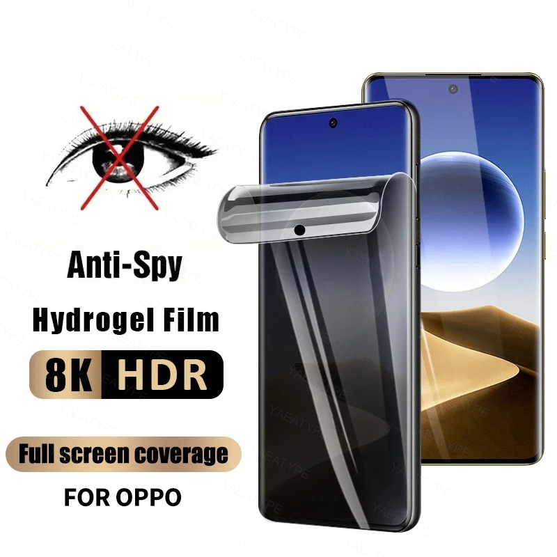 3Pcsความเป็นส่วนตัวHydrogelฟิล - Oppo Reno 12 บทวิจารณ์และราคา