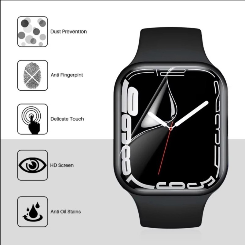 6 ชิ้นฟิล์มป้องกันหน้าจอสำหรับ - Smartwatch Screen Film บทวิจารณ์และราคา